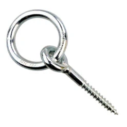 Krippenring 9x120mm Stahl Verzinkt Anbindering Barrenring Ringhaken