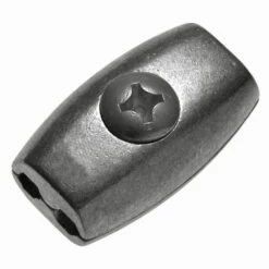 Fishbull Drahtseilklemme Aluminium 2 Mm, Oval, 2 Stück