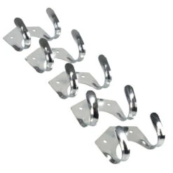 GERMANIA Gerätehaken 5 Stück Schwere Ausführung