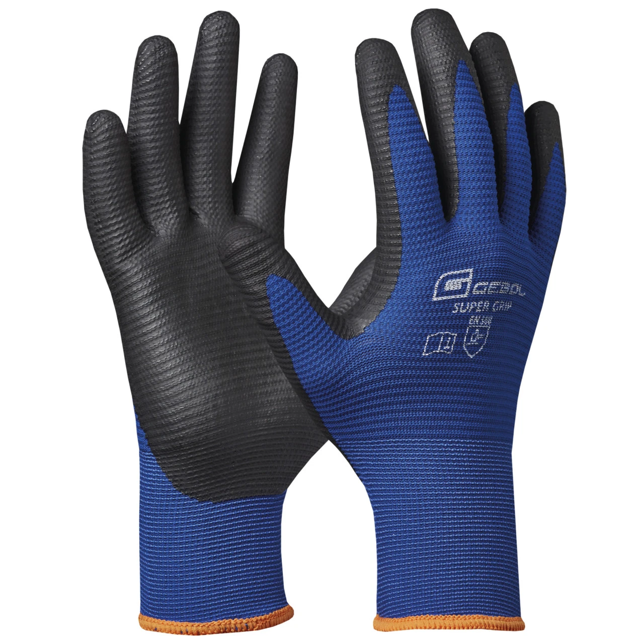 Handschuhe Super Grip Größe 8 Aus Nylon