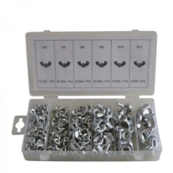 Normex Flügelmuttern 175-tlg. Flügelmutter Muttern