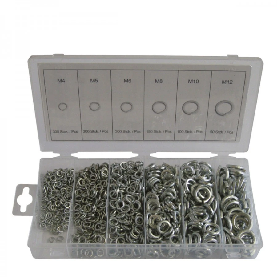 Normex Federring 1200-tlg. Unterlegscheiben Schrauben