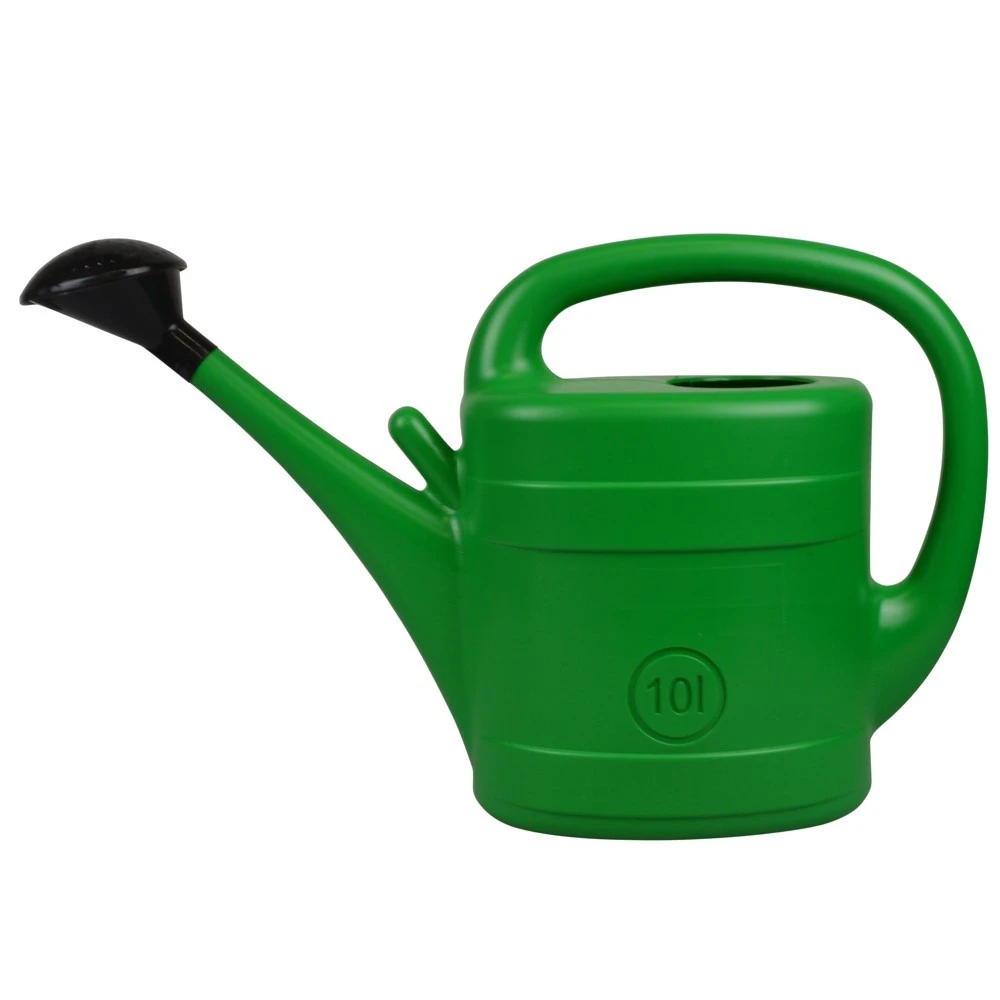 Prosperplast Gießkanne 10 Liter Grün Aus Kunststoff Mit Brause