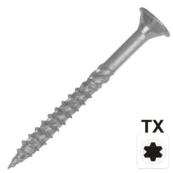 Profi Plus Holzbauschraube 5,0x50 IVZ TX Senkkopf Teilgewinde Blau Verzinkt