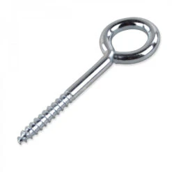 Ringschraube 12 X 120 Mm Holzgewinde Verzinkt Teilgewinde
