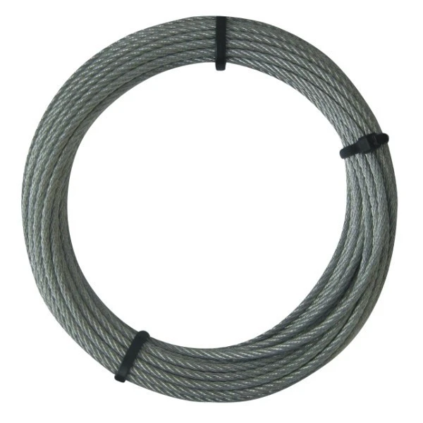 Stahlseil Ă 2/3 Mm 10 M Verzinkt Ummantelt