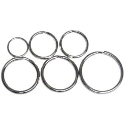 Fishbull Schlüsselringe Aus Stahl Sortiert