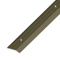 Abschluss-Profil Aluminium 30 X 5 Mm Bronzeeloxiert Flach Gelocht