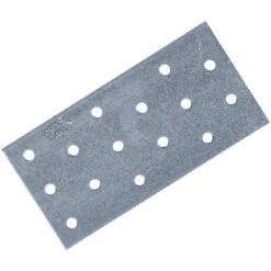 Lochplatten 60 X 120 Mm Aus Verzinktem Stahl