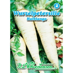 Saatgut Wurzelpetersilie Halblange, FĂŒr Ca. 10 â 12 Laufende Meter