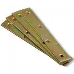 Verbindungsblech-Set 120 X 18 Mm 4tlg Gelb Verzinkt
