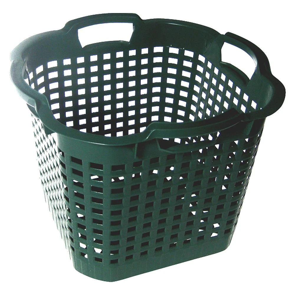 Fishbull Universal-Korb 25 Liter Aus GrĂŒnem Kunststoff, Drehstapelbar