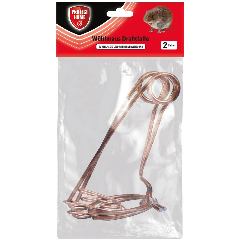 Protect Home Bayrische Wühlmausfalle 2 Stück Aus Draht – Bild 2