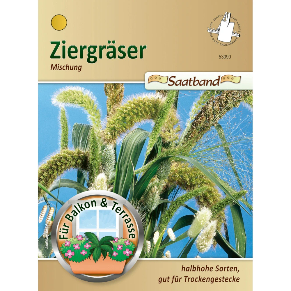 Saatgut ZiergrÀser Mischung