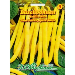 Buschbohnen Brittle Wax Mit Hervorragender Hülsenform
