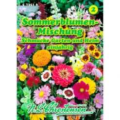 Saatgut Sommerblumen Mischung, Reicht Für Ca. 100 Pflanzen