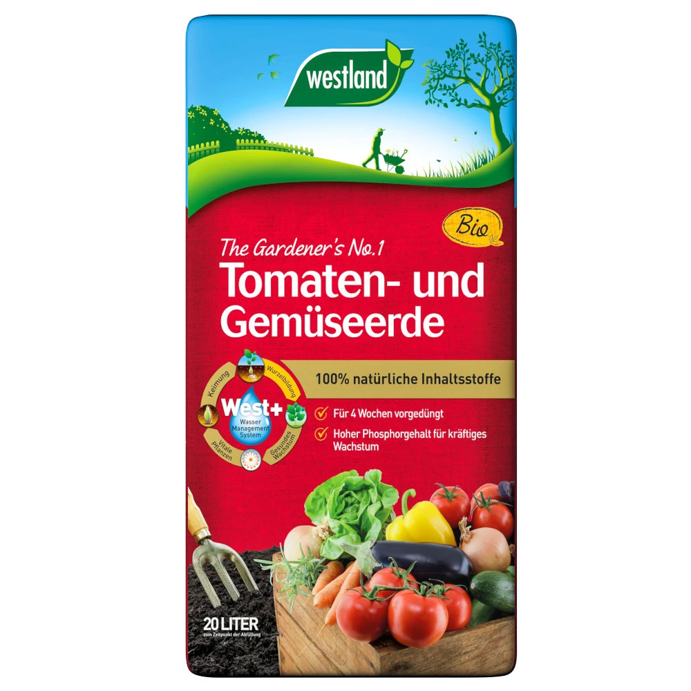 Westland Tomaten/GemĂŒse- Bioerde Im 20 Liter Sack