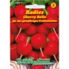 Radies Cherry Belle Saatgut Inklusive Stecketikett Für 6-8 Laufende Meter