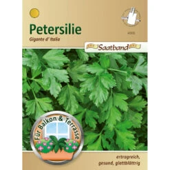 Saatgut Schnittpetersilie Gigante D´ Italia Gewürzkraut Ca. 2 Meter Saatband