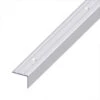 Treppen-Profil Schmal 200 X 2,5 X 2 Cm Aus Aluminium Silber