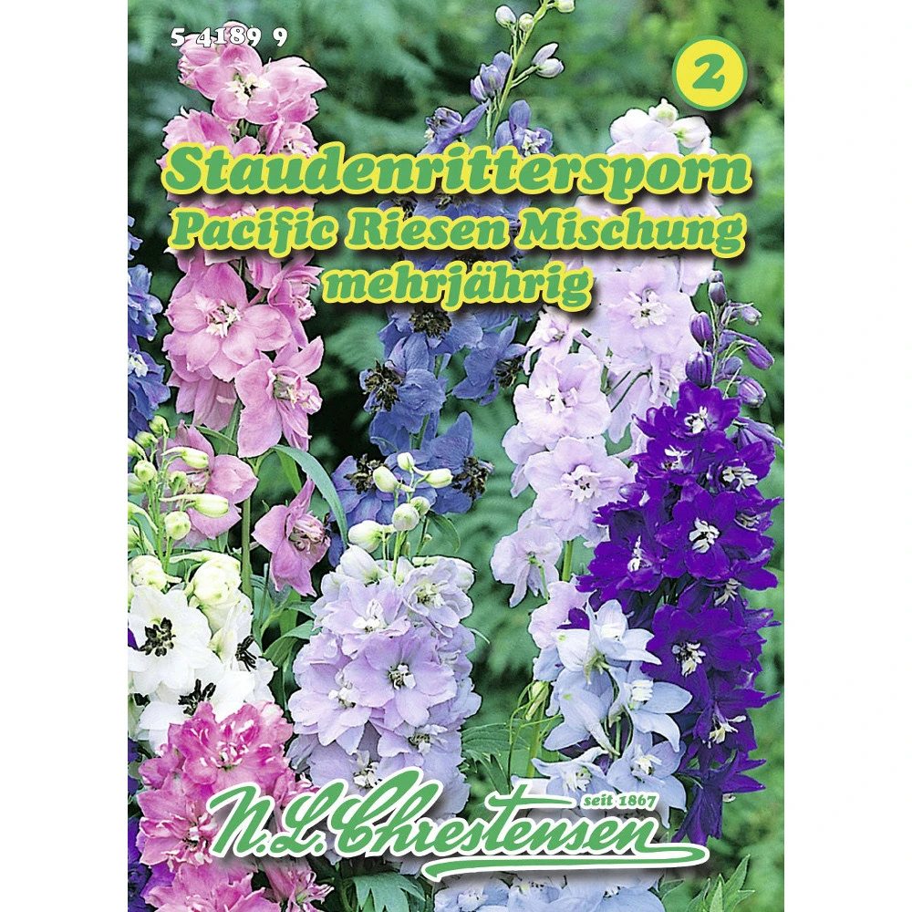 Saatgut Staudenrittersporn Pacific Standfest Und Großblütig