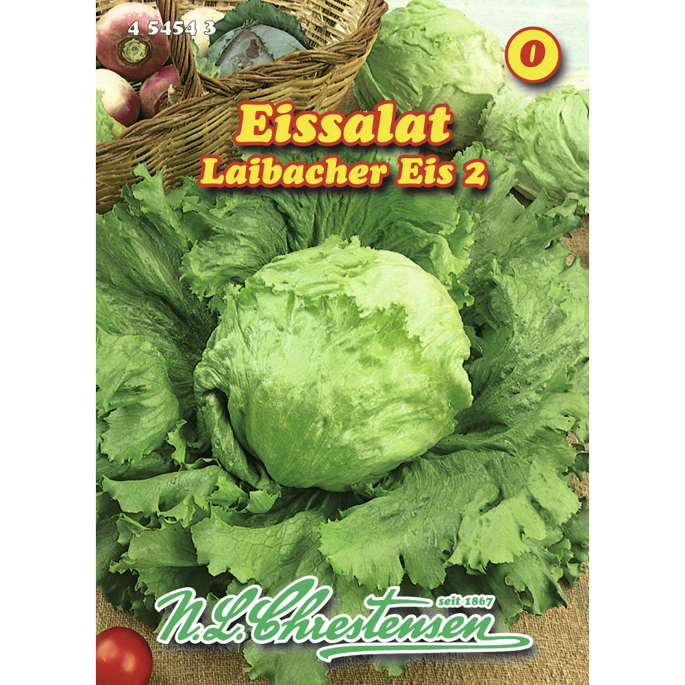 Saatgut Eissalat Laibacher Eis 2 FĂŒr Ca. 200 Pflanzen