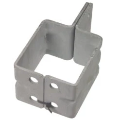 Pfostenträger Z-Form 2-teilig Aus Stahl