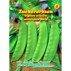Saatgut Zuckererbse Schweizer Riese MittelspÀte Sorte