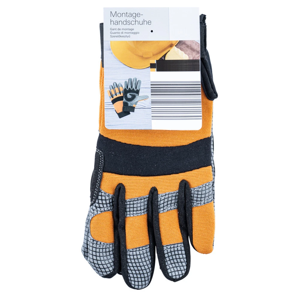 Montagehandschuhe Größe 9 In Orange – Bild 3