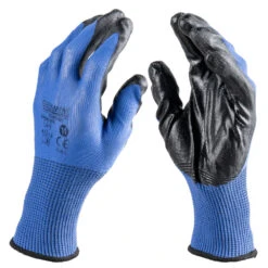 Arbeitshandschuhe-Set Größe 11 5 Paar In Blau