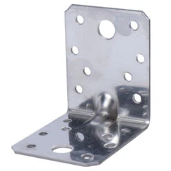Lochplattenwinkel 70 X 70 X 55 Mm Aus Edelstahl Mit Steg