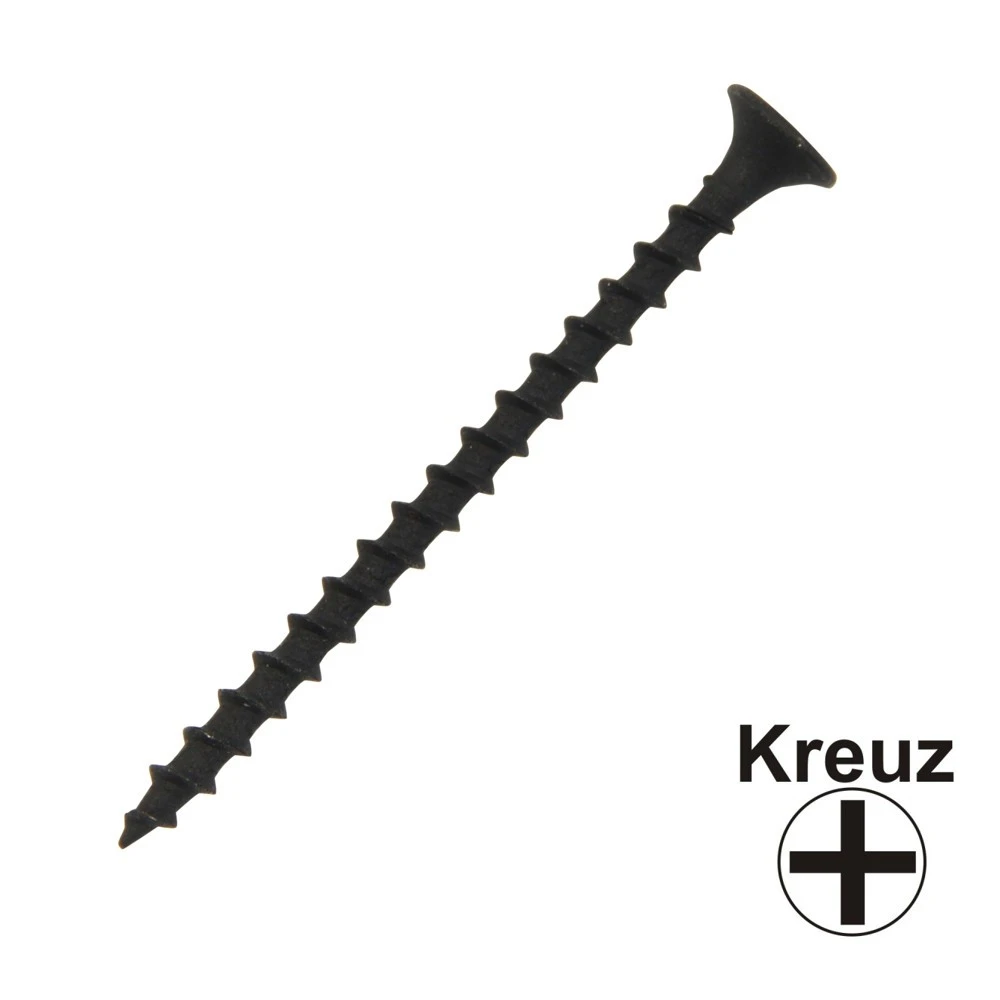Schnellbauschraube Grob 3,9x55 Vollgewinde Trompetenkopf-H Kreuzschlitz