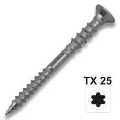 Justierschraube 6,0 X 60 Mm TX Senkkopf Aus Stahl Verzinkt
