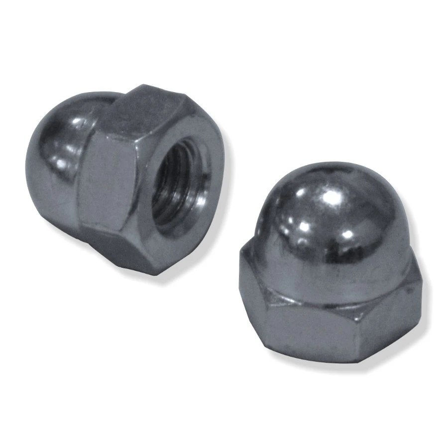 Hutmutter M10 DIN1587 6-kant Galvanisch Verzinkt Hohe Form