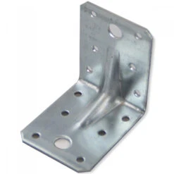 Lochplattenwinkel 70 X 70 X 55 Mm Aus Stahl Mit Steg