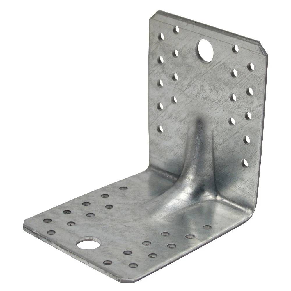 Lochplattenwinkel 105 X 105 X 90 Mm Aus Stahl Mit Steg