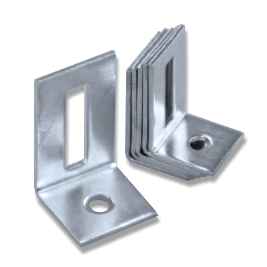 Verstell-Winkel 30 X 19 X 17 Mm 6 StĂŒck Galvanisch Verzinkt