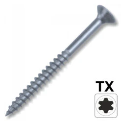 Spanplattenschraube 3,5x40mm A2 Edelstahl IVZ T-Profil TX Senkkopf Teilgewinde