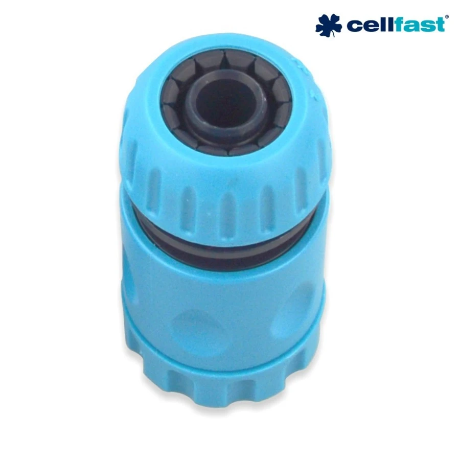 Cellfast Schlauchkupplung Durchlaufkupplung 1/2" Schnellkupplung Steckkupplung Verbinder