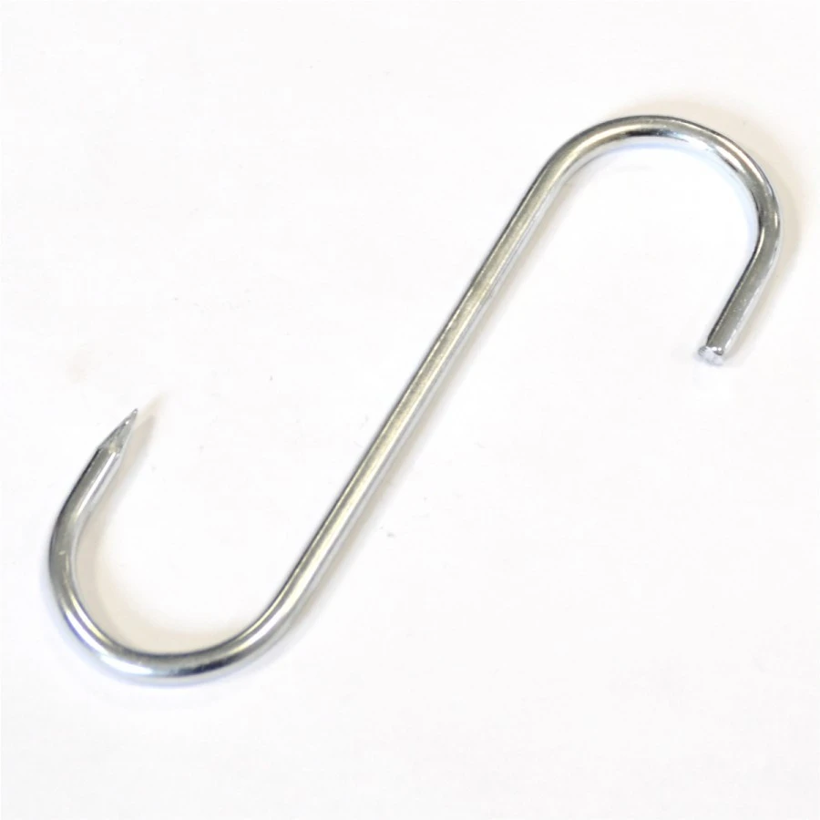 S-Haken 4,4 X 100 Mm Verchromt