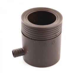 Regensammler DN80-105mm Braun Kunststoff Fallrohrfilter Regenwassersammler