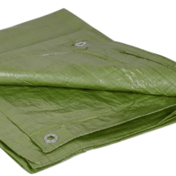 Abdeckplane 1,5 X 1,5 M 90 G/m² Grün