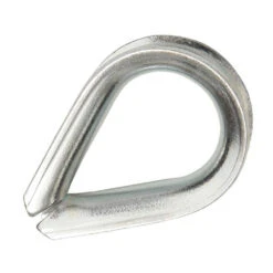 Kausche Edelstahl 6 Mm 2 Stk.