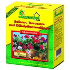 Pflanzendünger Für Balkon-, Terrassen- Und Kübelpflanzen 2,5 kg