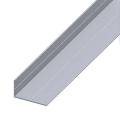 Winkelprofil Ungleichschenklig 100 X 2,35 X 4,35 Cm Aus Blankem Aluminium