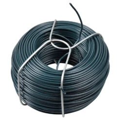 Bindedraht Ø2,0mm 30m Grün Kunststoffbeschichtet