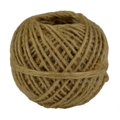 Natur-Bindfaden-Knäuel, Jute, Beige-natur