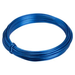 Bindedraht 12 M Blau, Aus Aluminium