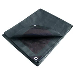 Abdeckplane 6 X 8 M 90 G/m² Aus Bändchengewebe In Grün