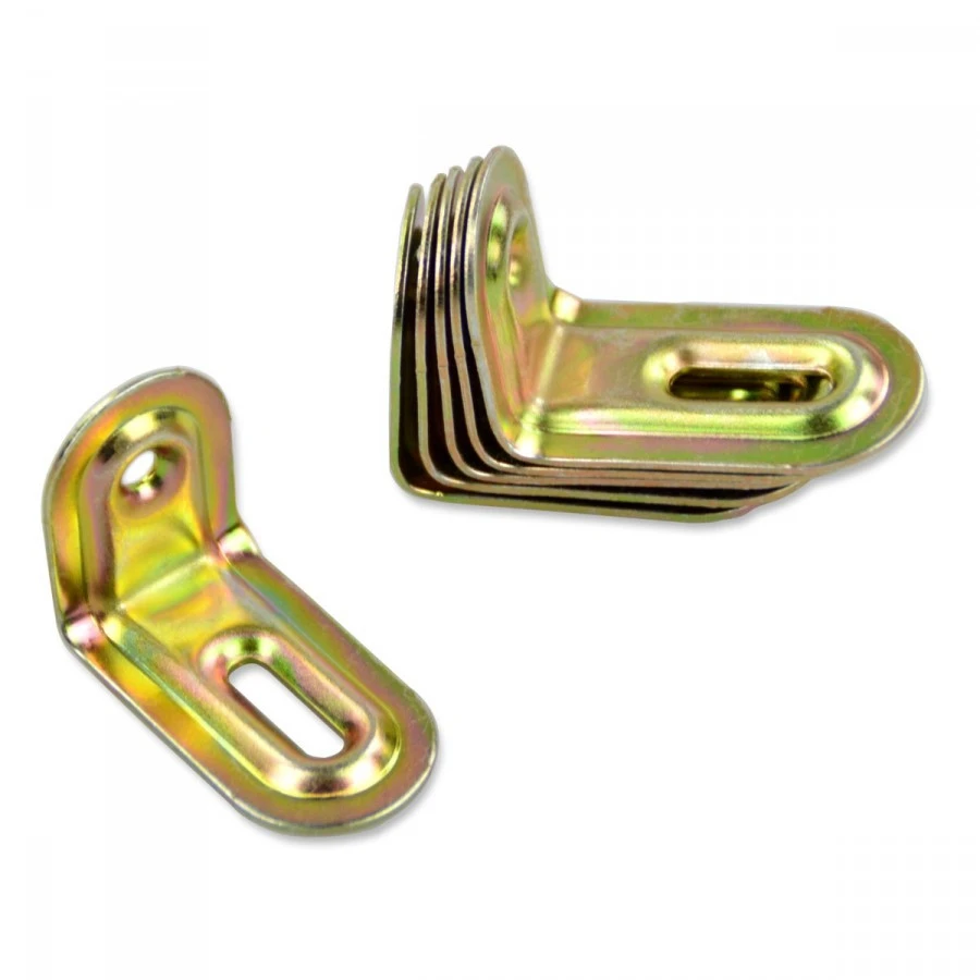 Verstellwinkel 40 X 28 X 22 Mm 6tlg Sicke Gelb Verzinkt